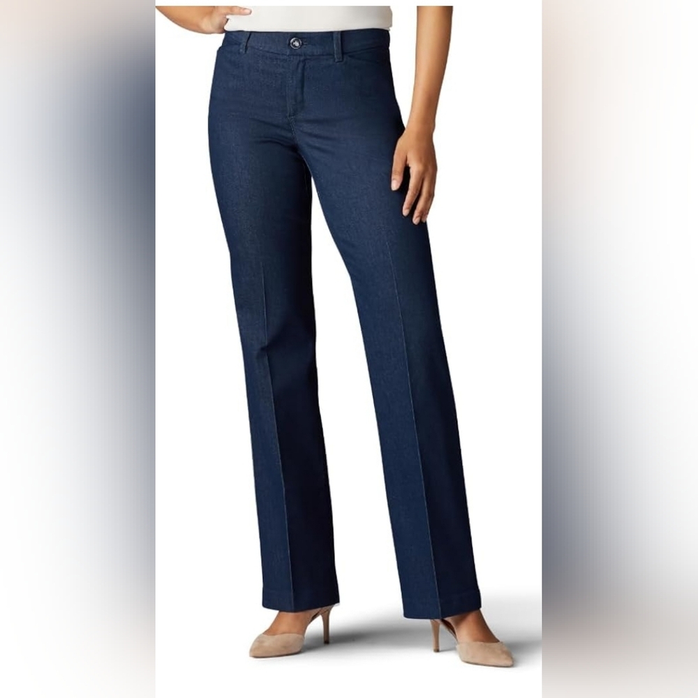 Lee womens Ultra Lux Comfort With Flex Motion Trouser Pant-12 Long